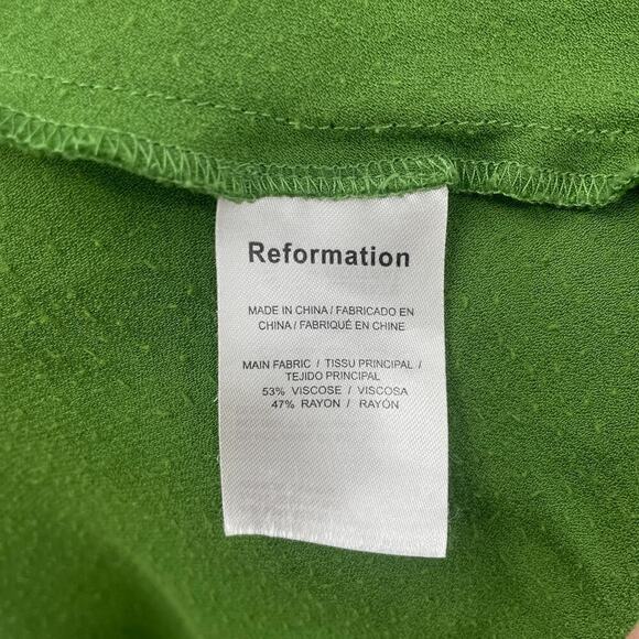 B34. Reformation Danika Dress Womens Small Old Money Coastal Feminine First Lady - Picture 6 of 6